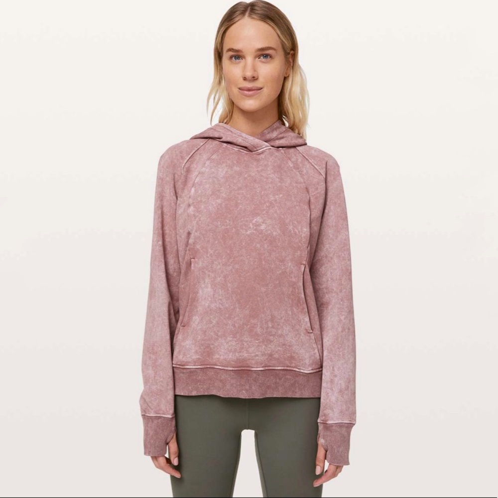 Lululemon Scuba Pullover Hoodie Light Pink Size 4